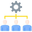 estructura de organización icon