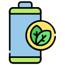 batería ecológica icon