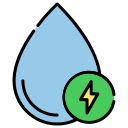 energía del agua icon