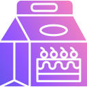 caja de pastel icon