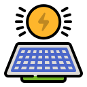 energía solar icon