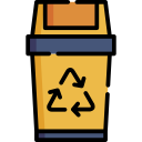 tacho de reciclaje icon