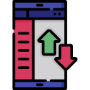 transferencia de datos icon