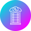 cabina telefónica icon