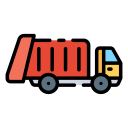 Garbage truck icon