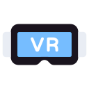 vidrio de realidad virtual icon