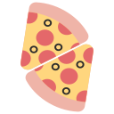 porción de pizza icon