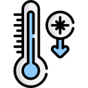 baja temperatura icon