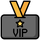 tarjeta vip icon