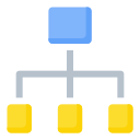 estructura de organización icon