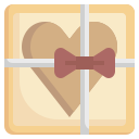 caja de corazón icon