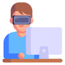 gafas de realidad virtual icon