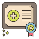 certificado médico icon