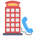 cabina telefónica icon