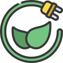 energía renovable icon