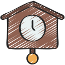 reloj cucú icon