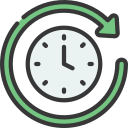 reloj circular icon