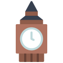 reloj de la torre icon