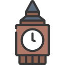 reloj de la torre icon