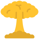 explosión nuclear icon