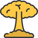 explosión nuclear icon