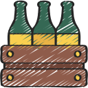 caja de cerveza