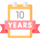 10 años 