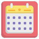 página de calendario icon