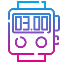 reloj digital icon