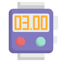 reloj digital icon