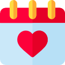 día de san valentín icon