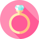 anillo de compromiso icon