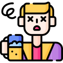 Drunk Flaticons Lineal Color icon