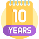 10 años icon