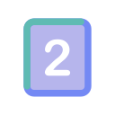 número 2 icon