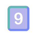 número 9 icon