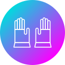 guantes de la mano icon