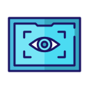 escáner ocular icon