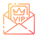 tarjeta vip icon