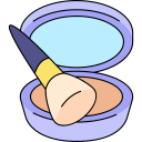 polvo compacto icon