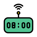 reloj digital icon