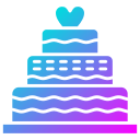 pastel de boda icon