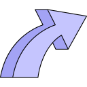 flecha correcta icon