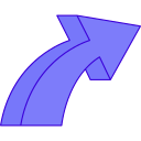 flecha correcta icon