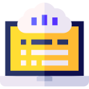 servicio de almacenamiento en la nube icon
