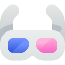 gafas 3d icon