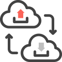 transferir datos icon