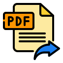 formato de archivo pdf icon