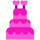 pastel de bodas icon