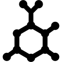 estructura molecular icon